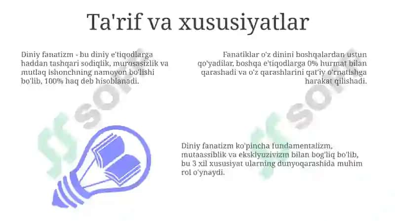 Diniy fanatizm: Ta'rif va sabablari 3