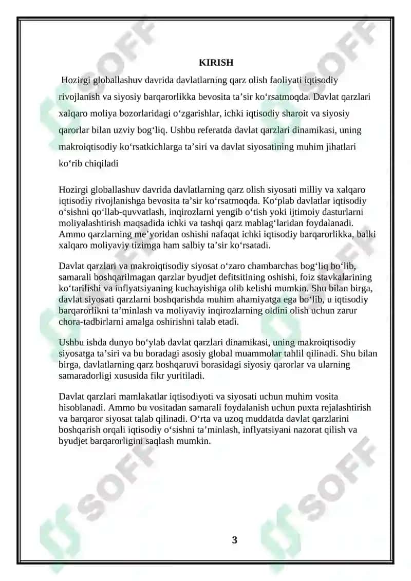 Biznes uchun taqdimot ko`nikmalari fanidan 3