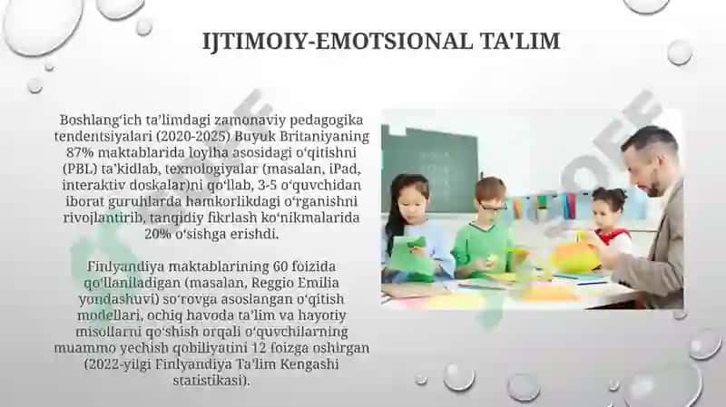 Boshlangʻich taʼlim pedagogikasi fanida zamonaviy tindensiyalarni oʻrganish 3