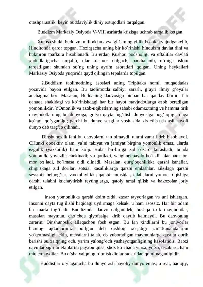 Buddaviylik ва xristianlik dini tarixi вa falsafasi 3