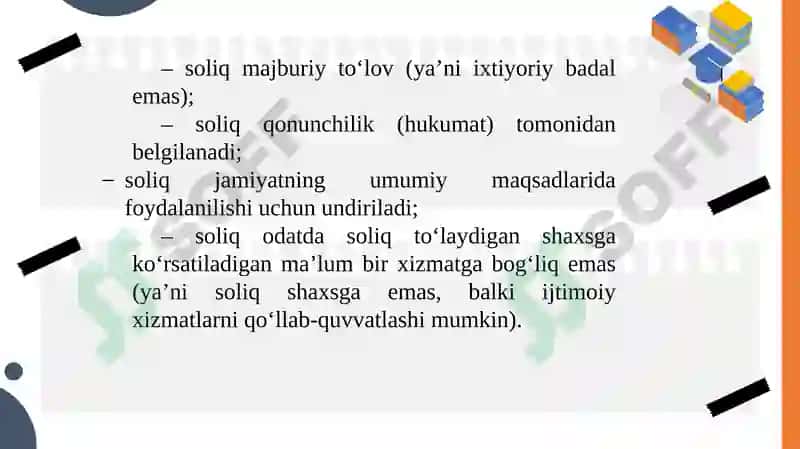Soliq siyosatiga kirish 3