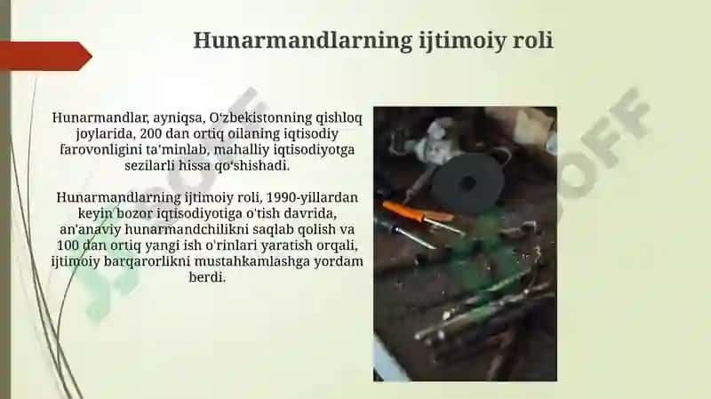Hunarmandchilikning Zamonaviy Ko'rinishlari 3