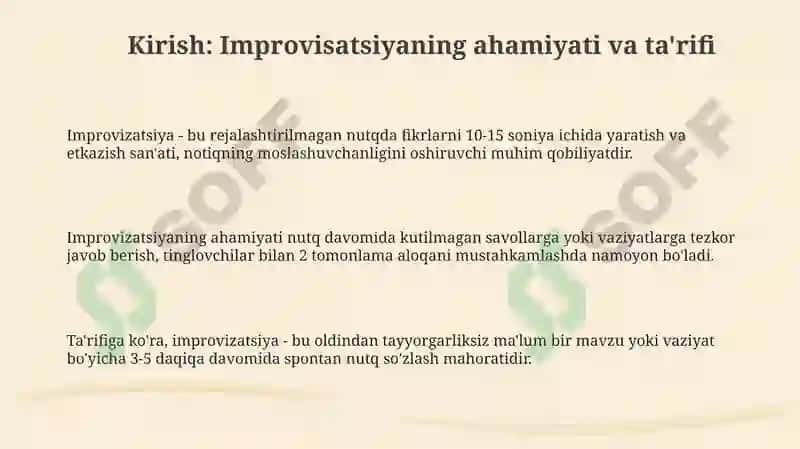 Improvizatsiyaning notiqlik mahoratidagi oʻrni 3