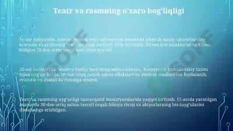 Lafziy san‘atlari. Qorishiq san‘atlari 3