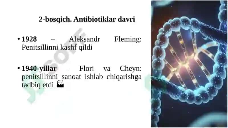 Oziq-ovqat biotexnologiyasining rivojlanish tarixi. 3