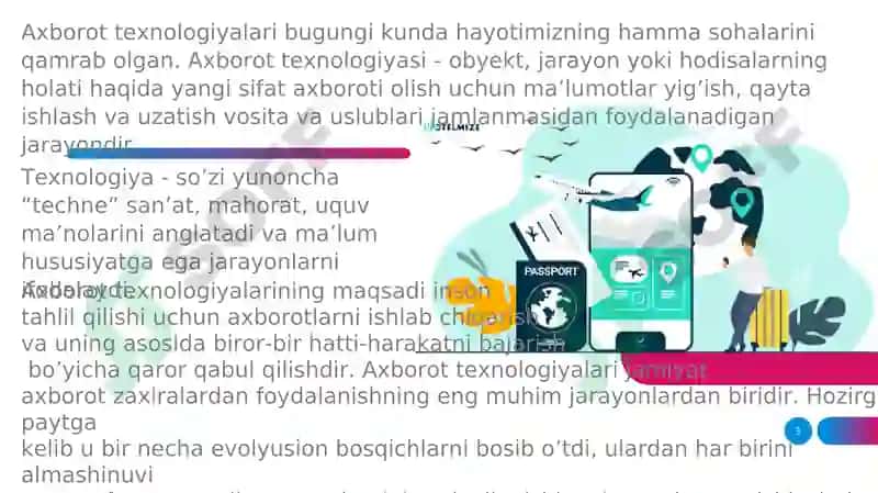 TURIZM VA MEHMONXONA TASHKILOTLARIDA AXBOROT VA KOMMUNIKATSIYA 3