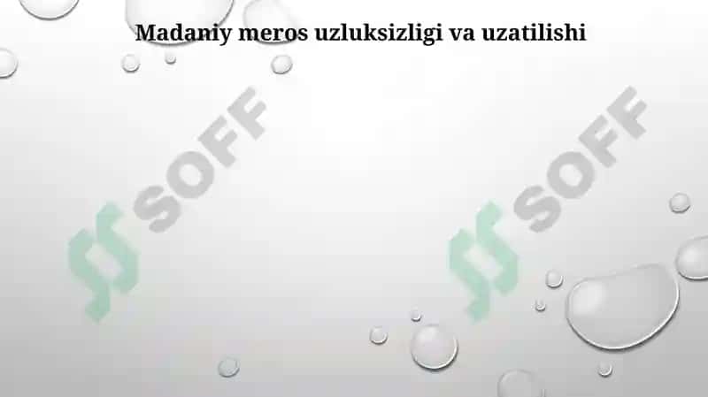 Oʻzbek xonliklari davri etnomadaniy jarayonlar 3