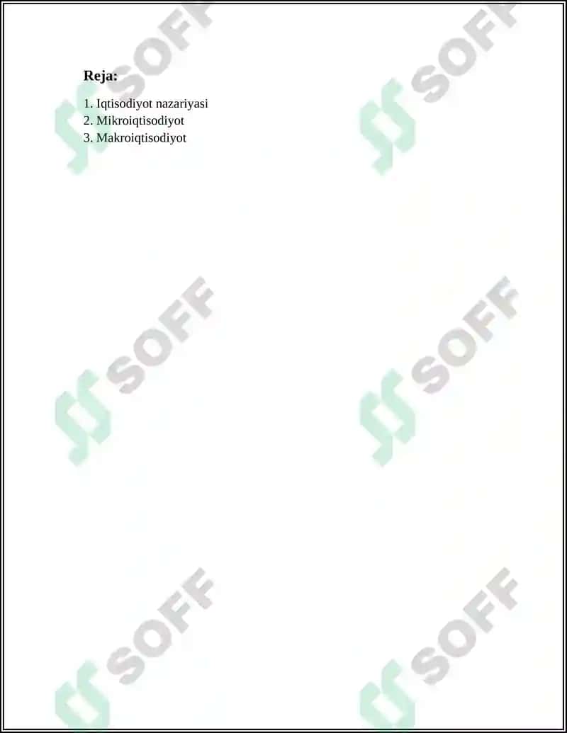 Mikroiqtisodiyot Asoslari 3