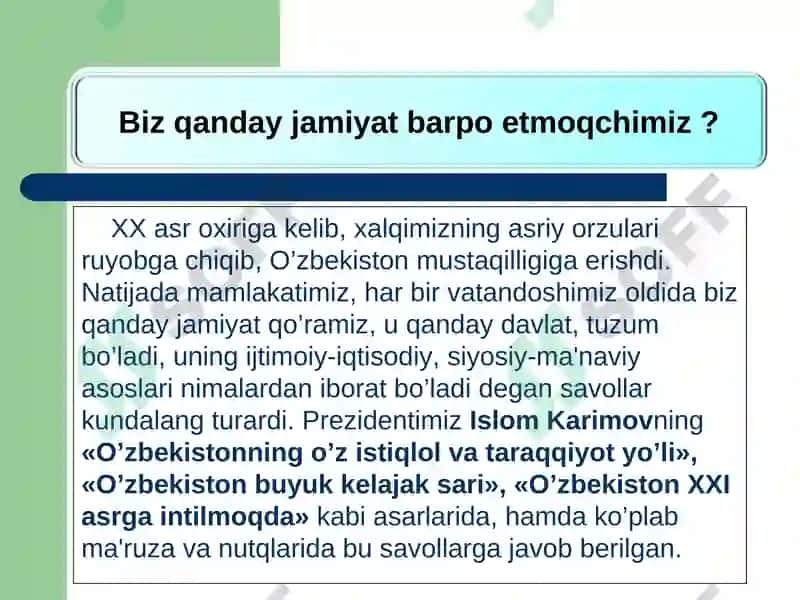 Jamiyat barqarorligini ta’minlashning ijtimoiy-g’oyaviy asoslari 3