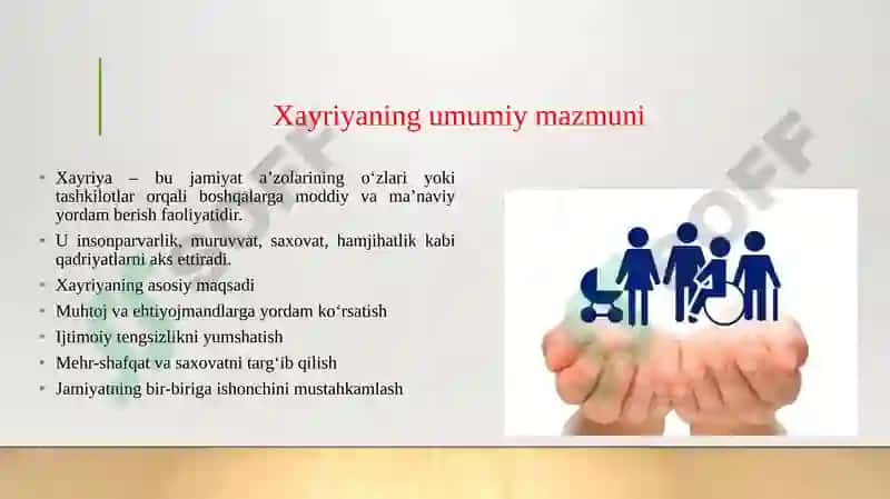 Xayriya va diniy e'tiqod tushunchalarining mazmuniy mohiyati 3