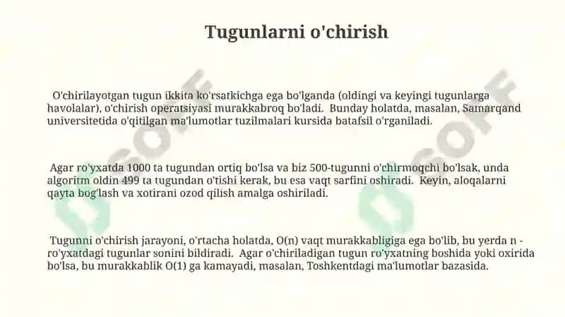 Murakkab Operatsiyalar va Ularning Amalga Oshirish Usullari 3