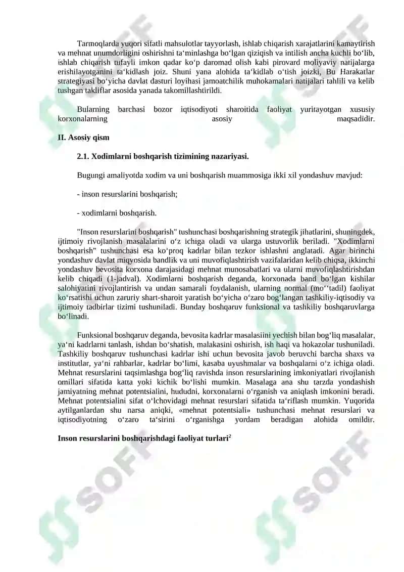 Xodimlarni o’qitish va rivojlantirish 3