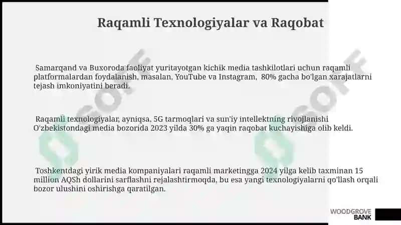 Jahon media va axborot makonida raqobat muhiti 3