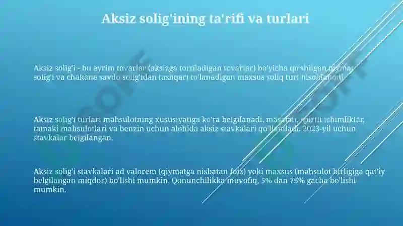 Aksizsoligʻivauninghisobi 3
