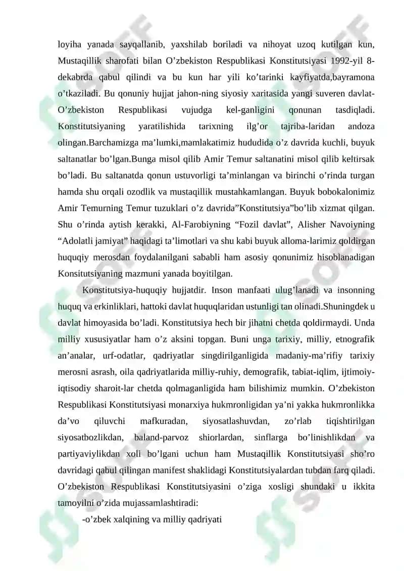 O’zbekiston Respublikasi Konstitutsiyasi 3