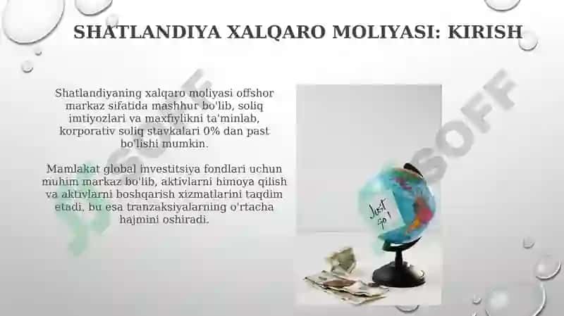 Shatlandiya xalqaro moliyasi 3