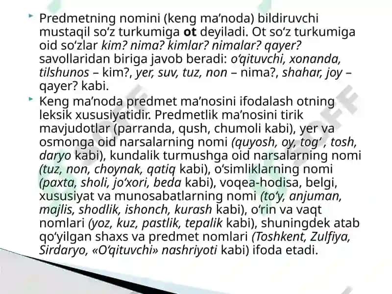 Otturkuminin Ta'rifi va Leksik-Grammatik Xususiyatlari 3