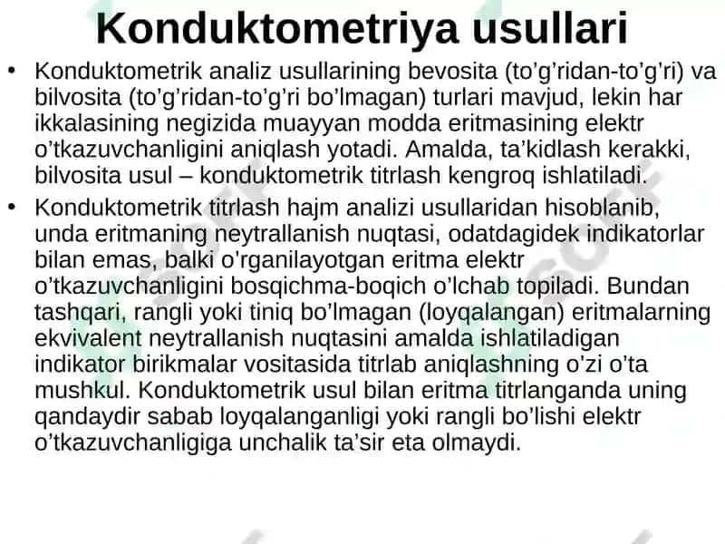 Elektrokimyoviy analiz usullari 3