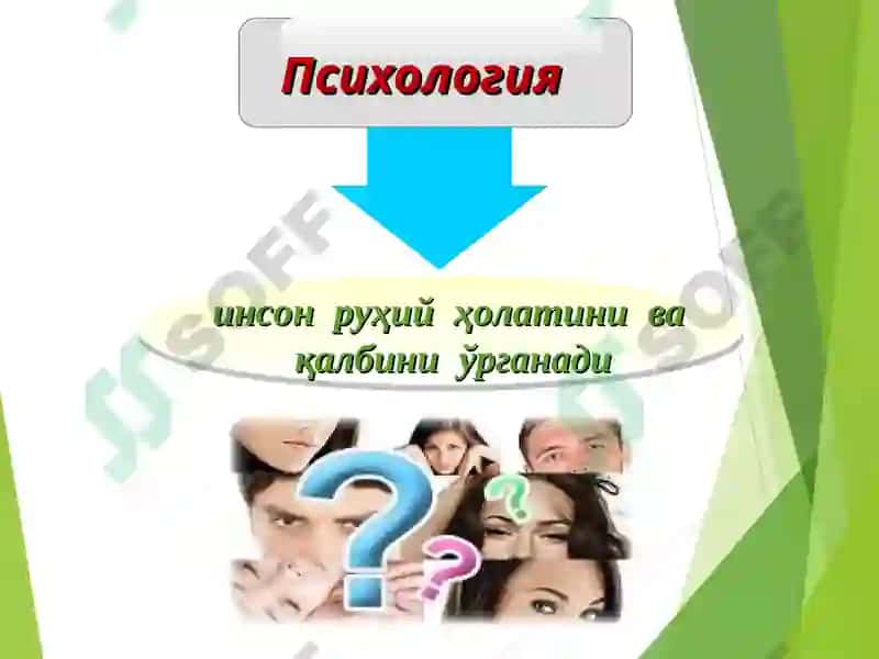 ПСИХОЛОГИЯ ФАНИНИНГ ПРЕДМЕТИ ВА ДОЛЗАРБ МАСАЛАЛАРИ     Psixologiya fanining dolzarb masalalari 3