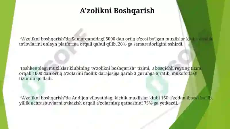 Fan toʻgaraklari ishlarni tashkil etish metodikasi 3