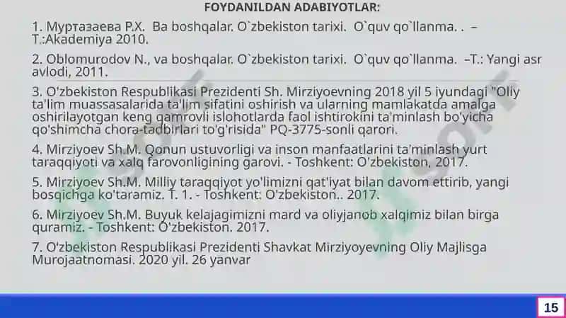 Mustaqillikka erishisharafasida O’zbekistondagi ijtimoiy-siyosiy jarayonlar 3