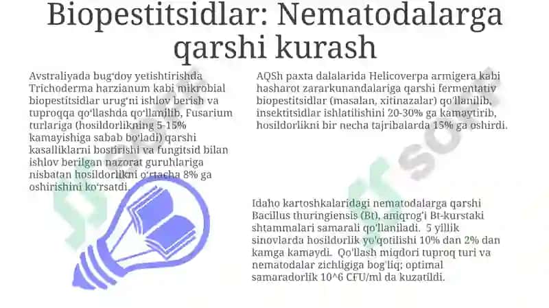 Biopestisidlar va Biologik Kuras 3