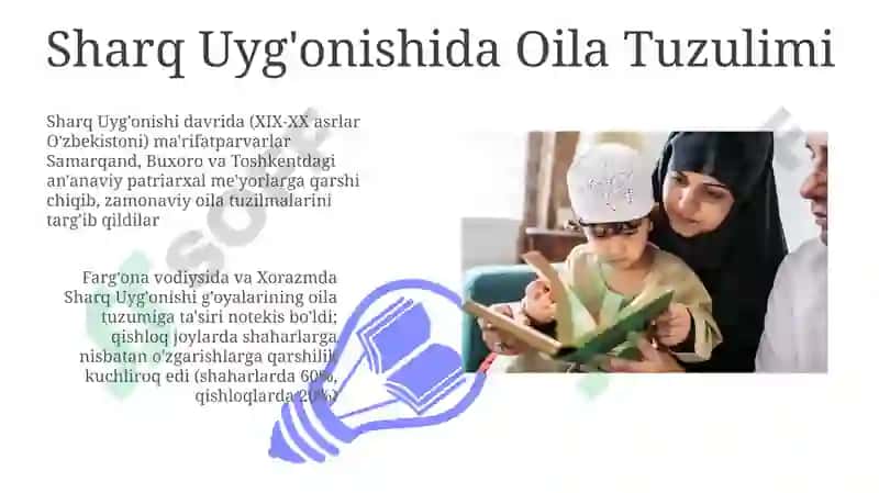 Sharq uygʻonishi mutafakkirlarining asarlarida oila pedagogikasiga oid qarashlari 3