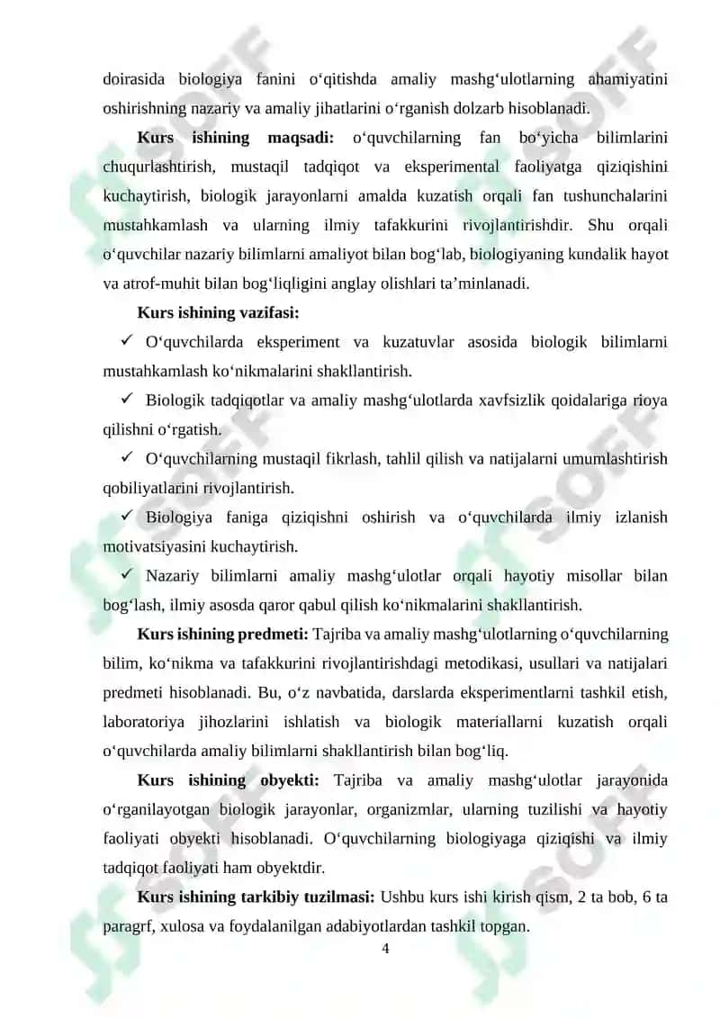 Biologiya fanini o‘qitish jarayonida tajriba va amaliy mashg‘ulotlarning roli 3
