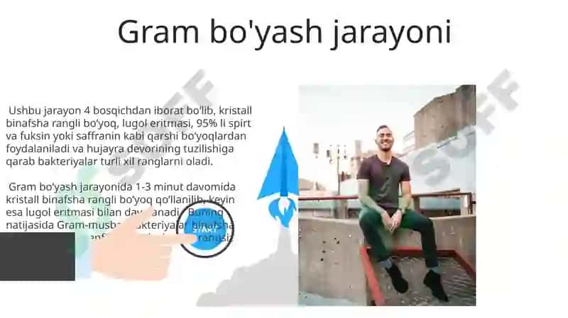Gramm bo'yash usuli 3