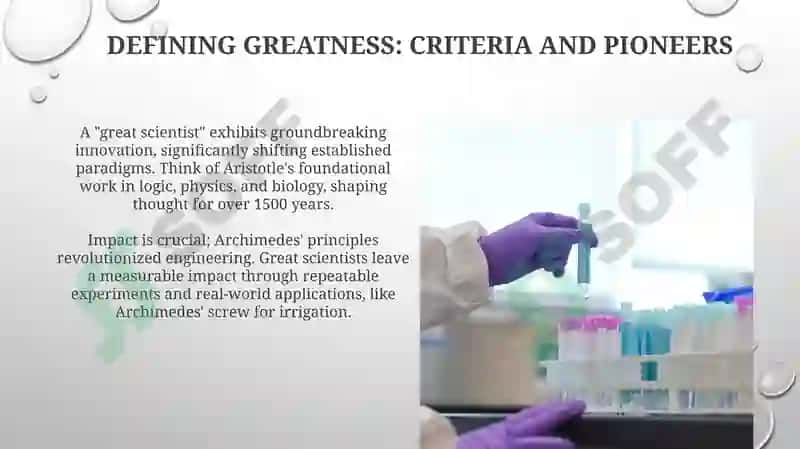 Great scientists and their contribution to science 3