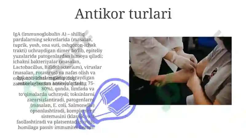 Antigen va Antitelalar 3