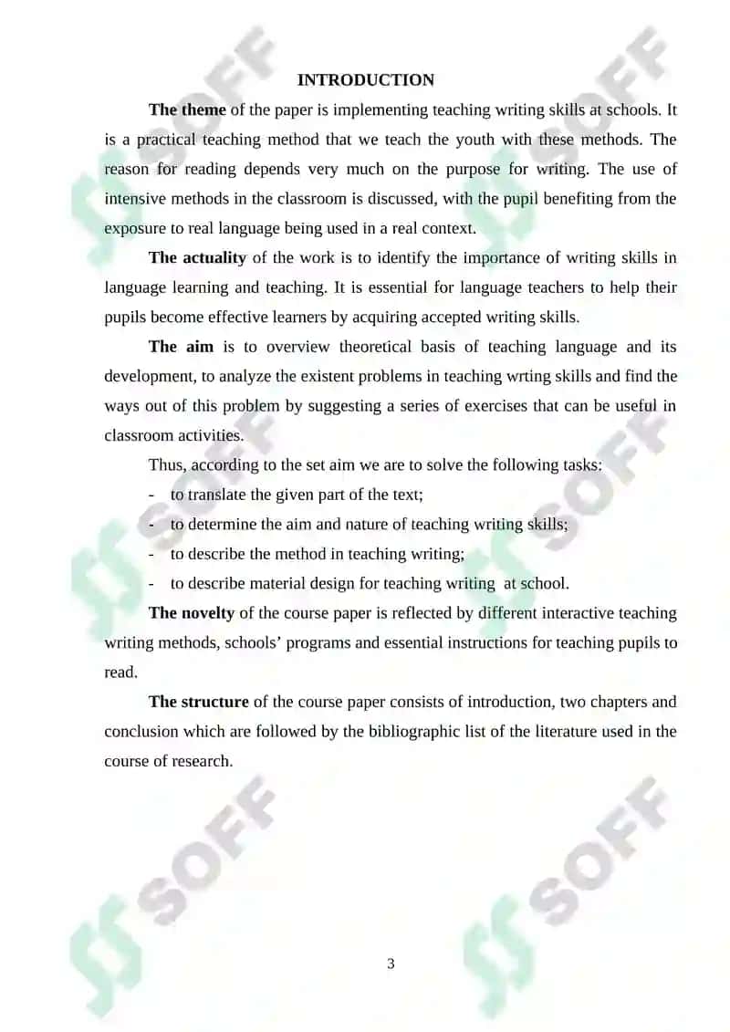 English Language Teaching Methodology 3