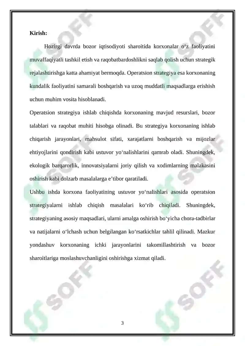 XALQARO MARKETING STRATEGIYASINI ISHLAB CHIQISH VA AMALGA OSHIRISH O’RGANISH 3