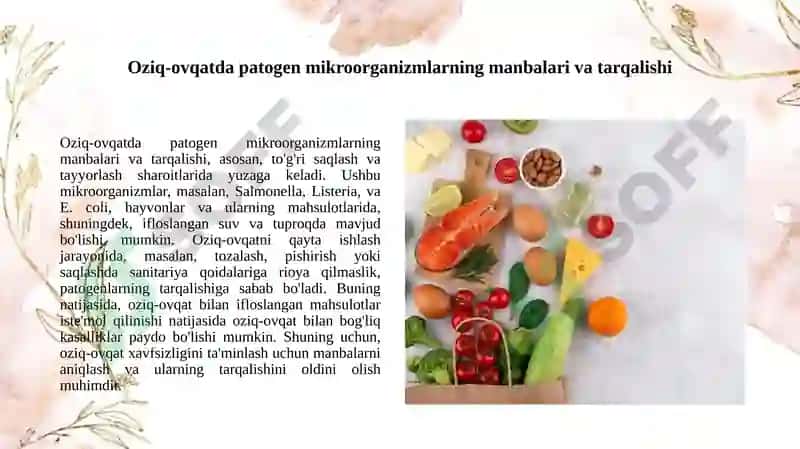 Oziq-ovqatmahsulotlarinimikrobiologikxavfsizligi 3