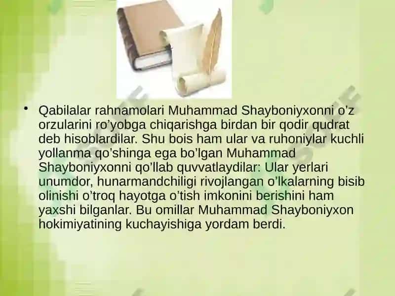 Muhammad Shayboniyxon 3