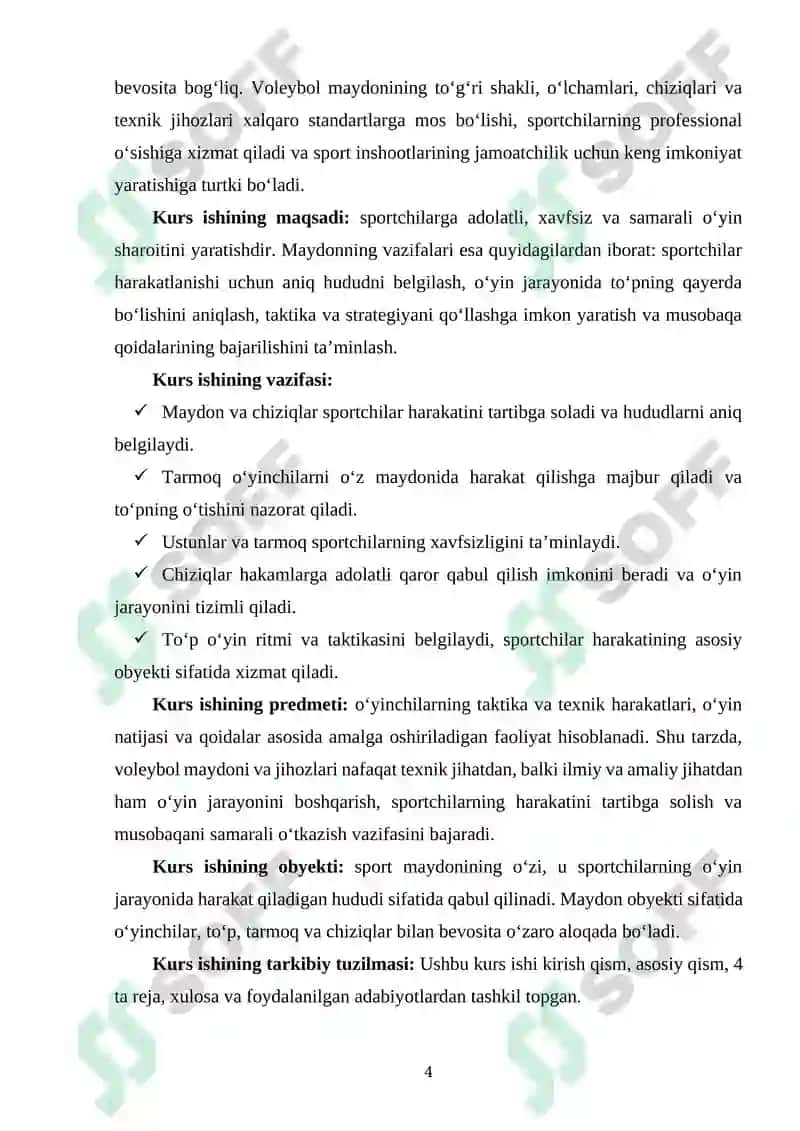 Voleybol maydonining o‘lchamlari va undagi jihozlar 3