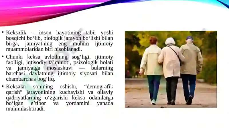 Keksalik ijtimoiy muammo sifatida. 3