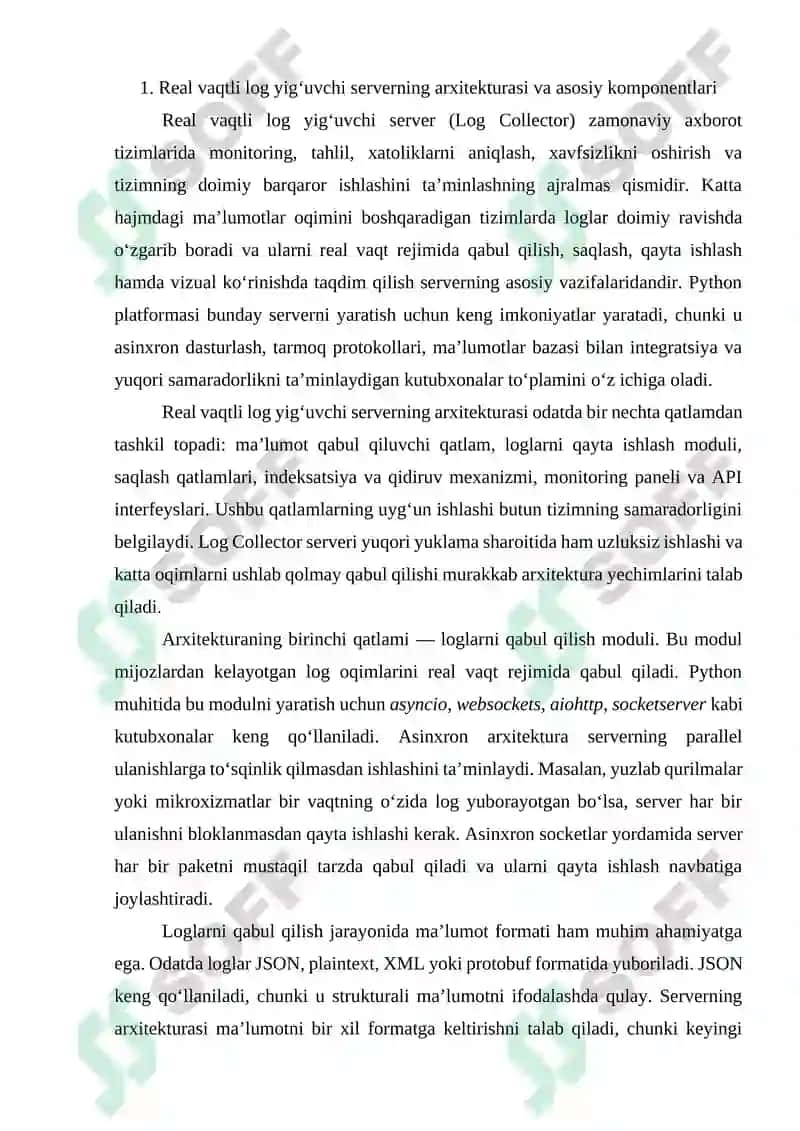 Python’da Real Vaqtli Log Yig‘uvchi Server Yaratish (Log Collector) 3