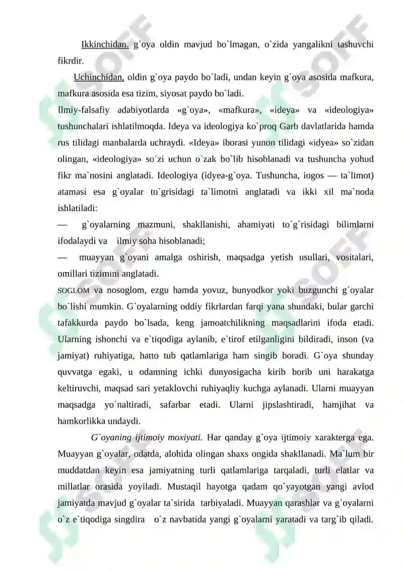 G`oya va Mafkura 3