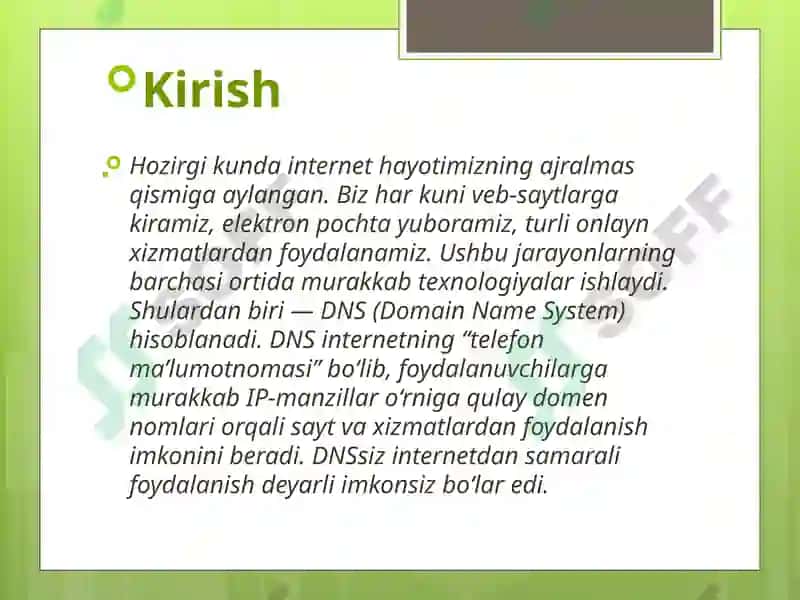 DNS va uning vazifasi 3