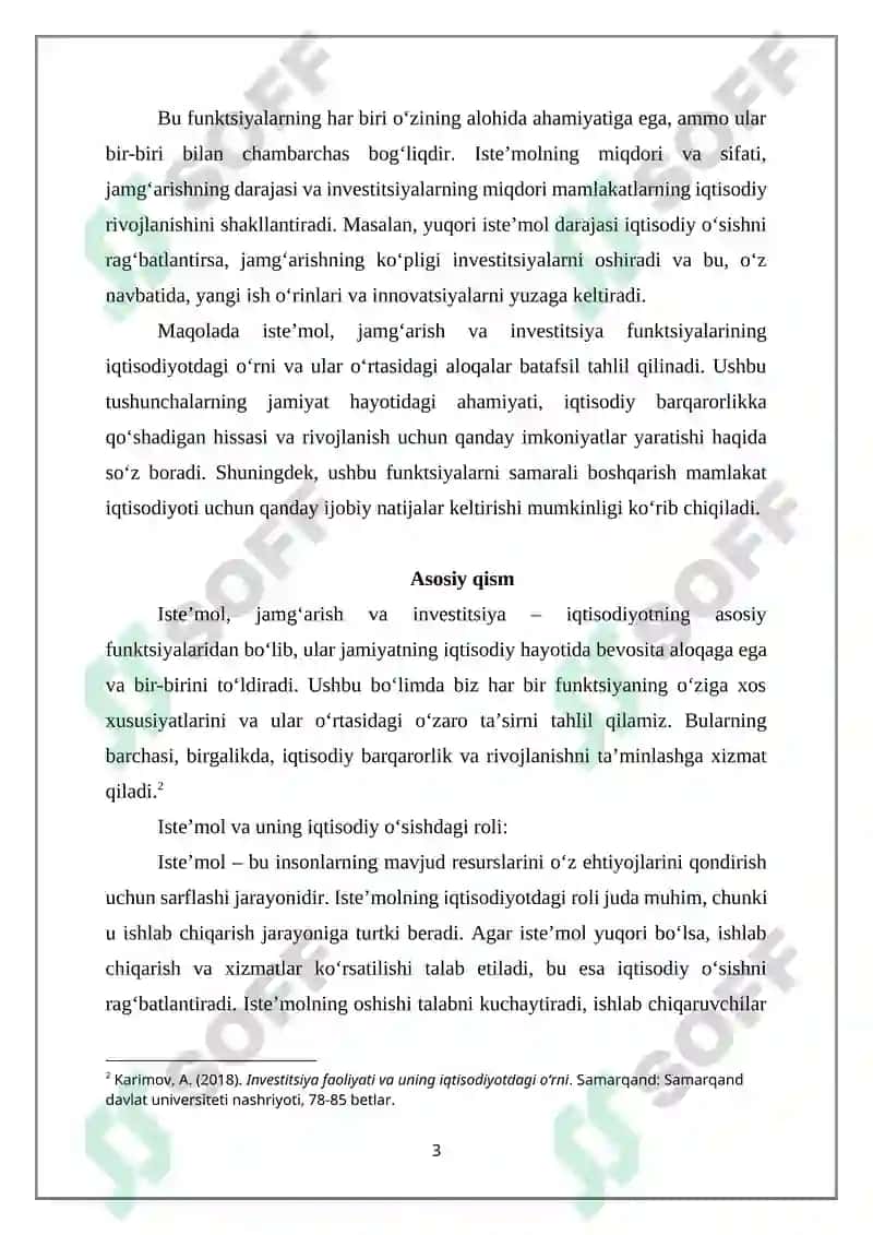 ISTE’MOL, JAMG‘ARISH VA INVESTITSIYA FUNKSIYALARI 3