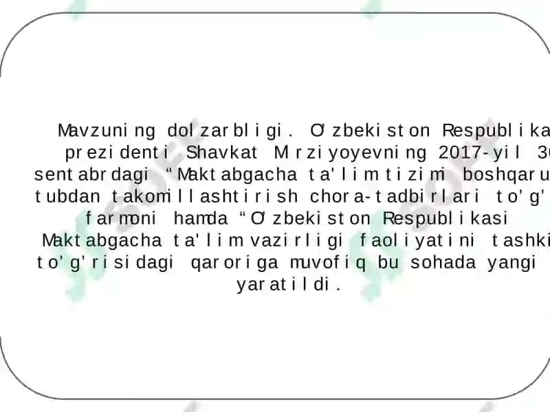 TARBIYACHINING TASVIRIY FAOLIYAT MASHG’ULOTLARINI TASHKIL QILISHIGA ZAMONAVIY YONDASHUVI 3