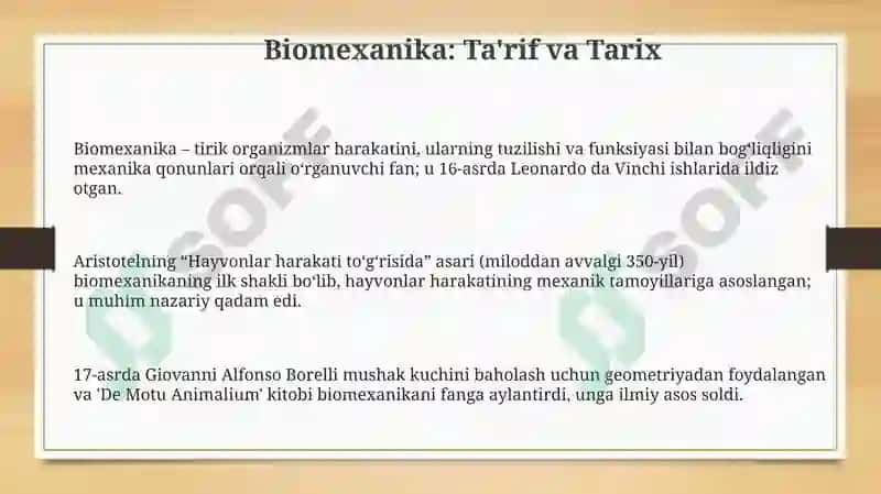 Biomexanika 3