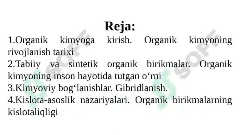Organik kimyo 3