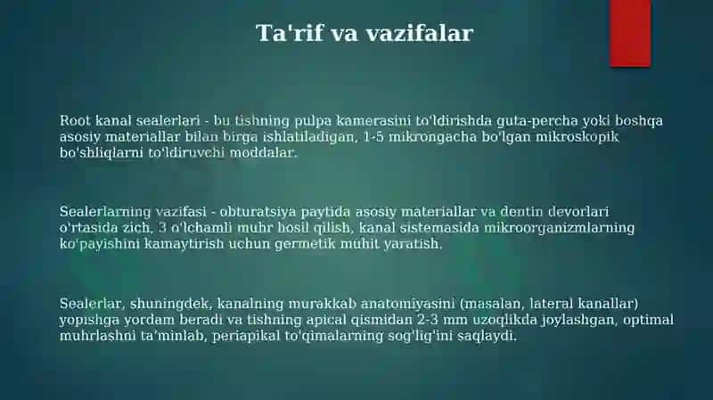 Root kanal sealerlari 3