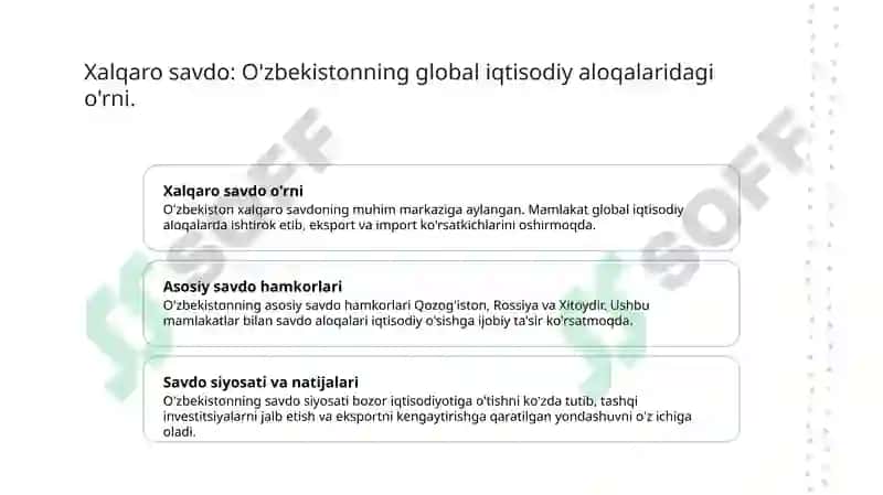 Tashqi iqtisodiy aloqalar va tulov balansi statistikasi 3