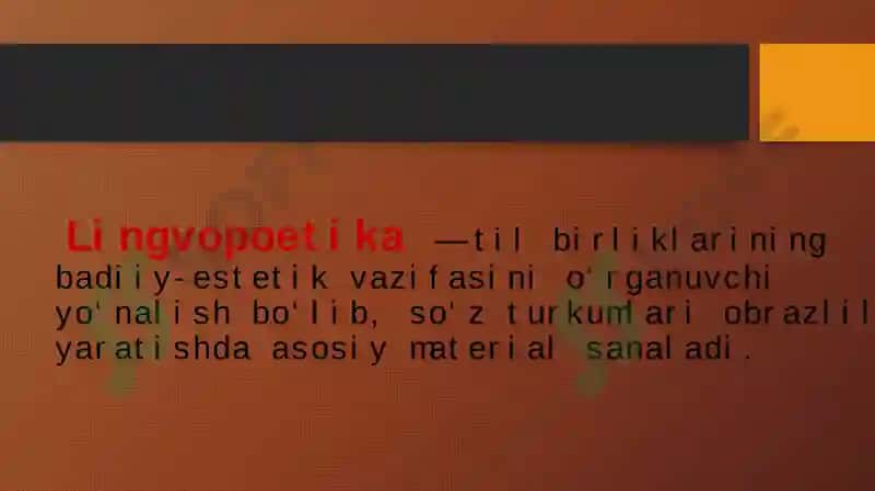 So’z turkumlari kategoriyalari birliklarning lingvopoetik imkoniyatlari 3