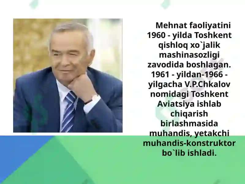 Islom Karimov Mustaqil O'zbekiston asoschisi 3
