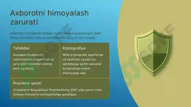 Axborot xavfsizligi: Bugungi kunning eng dolzarb muammosi 3