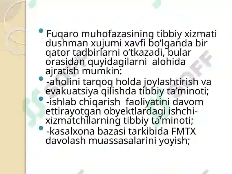 Tibbiy ta’minlash 3